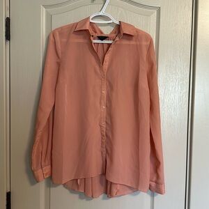 GUESS long sleeve button up blouse